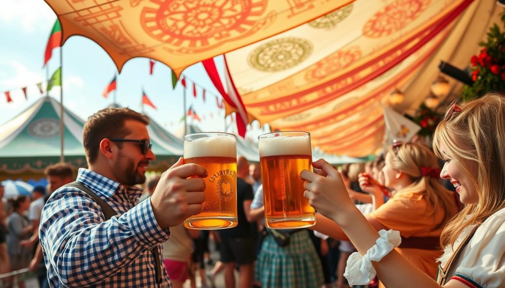Oktoberfest tents Oktoberfest tents